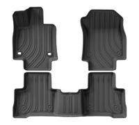 Car Boot Liner For Toyota For Harrier 80 For Venza 2021-2025 TPE 3D Car Floor Mats Cargo Liner Trunk/Backrest Pad Waterproof Black(Harrier80 LHD 3PCS)
