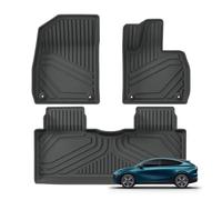 Car Boot Liner For Xpeng G6 2023 2024 Car Floor Mats Cargo Liner Trunk Pad TPE 3D Foot Mat All Weather BLACK Car Boot Mats(RHD 3)