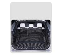 Car Boot Liner For Xpeng G6 For XiaoPeng 2023-2024 PU Trunk Mat Car Waterproof Floor Mat Car Accessories Fully Surrounded Car Boot Mats(Full set black beige)