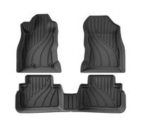 Car Boot Liner Fuel US Version TPE 3D Car Floor Mats Cargo Liner Trunk/Backrest Pad Waterproof Black For Subaru For Forester 2019-2024(Forester LHD 3PCS)