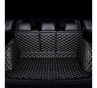 BQKCD Car Boot Liner Mat for BMW M3 Touring (G81) 2022 2023 – Full-Coverage Leather, Black/Beige