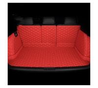 Car Boot Liner Mat For Scenic 2010~2015 Waterproof Protective Car Trunk Mats Rear Interior Decoration Car Interior Accessories(Red,Full set)
