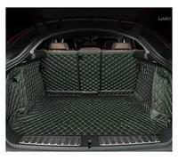 Car Boot Liner Mat For Skoda For Kodiaq 7 Seats 2017-2025 Full Coverage Trunk Mat Car Anti-dirty Protective Pad Cargo Liner Interior Accessories Trunk Protective Mat(Black-Green)