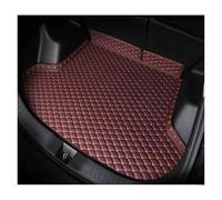 Car Boot Liner Mat For Skoda For Octavia A7 2015 2016 2017 2018 2019 2020 Car-styling Car Rear Boot Liner Trunk Cargo Mat Tray Floor Carp Rear Trunk Protector Mat(Wine red A)