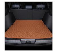 Car Boot Liner Mat For VW For Scirocco For T-Roc Id4 For Arteon For Sharan For Passat For Beetle For Tiguan Car Trunk Mat(Brown-A)