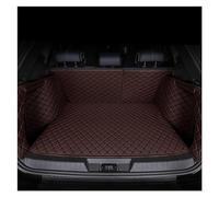 Car Boot Liner Mat For VW For Scirocco For T-Roc Id4 For Arteon For Sharan For Passat For Beetle For Tiguan Car Trunk Mat(Coffee-B)