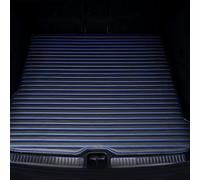 Car Boot Liner Mats for Nissan Quest 2011-2017, Rear Trunk Cargo Pad Luggage Tray Protector Scratch-Resistant Durable Waterproof Mat,Black+blue