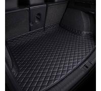 Car Boot Liner Mats Leather for Jaguar F-PACE 2019-2023, Tailored Cargo Tray Liners Non-Slip Rear Trunk Protector Mat Waterproof Auto Luggage Mat,E/Black