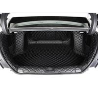Car Boot Liner Protector Car Boot Mat Rear Trunk Liner Cargo Leather Floor Carpet Tray Protector Mats For Civic Sedan 11th 2021 2022(Carbon Fiber 4Pcs,All cover)
