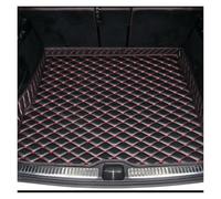 Car Boot Liner Protector Car Trunk Mat Anti Dirty Durable Leather Carpet For Volvo For S60 S60L 2010 2011 2012 2013 2014 2015 2016 2017 2018(Black Red)