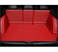 Car Boot Liner Protector Covers Customized Stripe 5D Full Coverage Car Trunk Mat for BMW X3 E83 2003-2010 X3 F25 2011-2017 X3 G01 2018-2022 Car Carpet(Red Wine,G01)