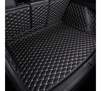 Car Boot Liner Protector for BMW X1 F48 2016-2021, Full Coverage Waterproof Anti-Scratch Anti-Slip Wear-Resistant Trunk Mat,Full-Coverage-Black-white