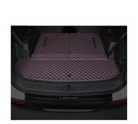 Car Boot Liner Protector For Hyundai For Santa Fe 2019-2023 Leather Car Trunk Mat 6 Seats Anti-dirty Storage Pad Cargo Cover(1 bottom pad)