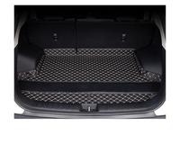 Car Boot Liner Protector For Lexus For Rx For Rx200t Rx350 For Rx450h Rx300 5 Seats 2016-2022 3D Leather Car Trunk Mat Cargo(7 Black beige)