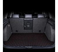 Car Boot Liner Protector for Lexus IS300h ES-300h LS500h RC300h-F, Car Trunk Mats Car Leather Boot Liner Mats Waterproof Anti-Slip Car Boot Protector,Black-Red