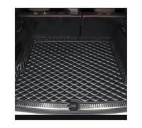 car boot liner protector For VW For Touareg CR 2019 2020 2021 not have sliding tracks trunk Anti Dirty Leather Carpet Car Trunk Mats(Black)