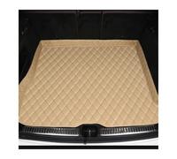 car boot liner protector For VW For Touareg CR 2019 2020 2021 not have sliding tracks trunk Anti Dirty Leather Carpet Car Trunk Mats(Beige)