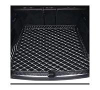 car boot liner protector For VW For Touareg CR 2019 2020 2021 not have sliding tracks trunk Anti Dirty Leather Carpet Car Trunk Mats(Black and Beige)