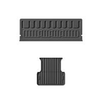 Car Boot Liner Protector Truck Bed Tailgate Mat Rear Trunk Protective Pad Liner For Cargo Accessories Black For Toyota For Hilux For Revo 2015-2022(2*Trunk pad)