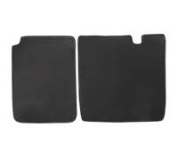 Car Boot Liner With Side Protection Leather Trunk Mats Rear Seat Back Protector Backrest Liner Pet Anti Kick Pad For Tesla Model Y Juniper 2025 3(Model 3 2pcs)