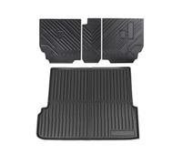 Car Boot Liner With Side Protection Trunk Mat Interior Accessories TPE Seat Back Pad Dust Proof For Toyota Land Cruiser Prado LC150 150 2010 2023 For Lexus GX460 460 Gx(2nd Row Trunk mat B)