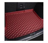 Car Boot Liners Car Trunk Mat Compatible With Chery Tiggo 7 Pro 8 5/7 Seat Artificial Leather Customized Trunk Mat(Wind red,5 Seat)