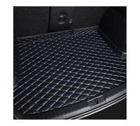 Car Boot Liners Car Trunk Mat Compatible With Chery Tiggo 7 Pro 8 5/7 Seat Artificial Leather Customized Trunk Mat(Black blue,5 Seat)