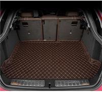 Car Boot Liners Car Trunk Mat For A4 B9 2024 2023 2022 2021 2020 2019 2018 2017 Custom Cargo Liner Carpet Interior Details Car Boot Liner Protector(Coffee)