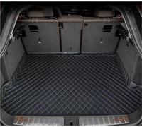 Car Boot Liners Car Trunk Mat For Mercedes For Benz GLK Class X204 2009-2015 Cargo Liner Carpet Interior Accessories Car Boot Liner Protector(Black-Blue)