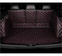 Car Boot Liners Car Trunk Mat For Toyota For BZ4X EA10 2022 2023 2024 2025 Dirt-resistant Fully Surrounded Rear Cargo Tray Car Boot Liner Protector(Black Red 4pcs)