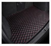 Car Boot Liners Car Trunk Mat For VW For Santana B2 Touring 2006 Custom Auto Interior Decoration Car Boot Liner Protector(Black+Red)