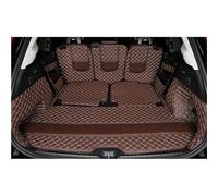 Car Boot Liners Car Trunk Mats For Volvo For XC90 7 Seats 2015-2020 Waterproof Boot Carpets Cargo Liner Cover Car Boot Liner Protector(Coffee)