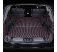 Car Boot Liners Custom For Lincoln For Aviator 2020 2021 2022 6 Seats Car Trunk Mat All-inclusive Interior Liner Protection Pad Anti-dirty Carpet Car Boot Liner Protector(Red wire)