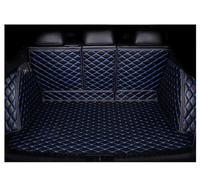 Car Boot Liners For Mitsubishi Lancer Evolution 2000-2024 2025 2026, Car Boot Protector, Waterproof Durable Non-slip Anti-wear PU Leather Full-coverage Mats, Fits the Car(Black blue)