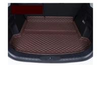 Car Boot Liners For Toyota For RAV4 XA50 XA 50 2020 2021 Trunk Protection Leather Mat Catpet Interior Cover Part Auto Styling Floor Liner(1 PCS Brown)