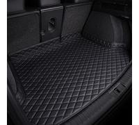 Car Boot Liners for VW T-Cross 2019 2020 2021 2022 2023,Leather Rear Trunk Mats Waterproof Anti Slip Cargo Tray Liners Protector Accessories.,A/Black