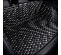 Car Boot Liners for VW T-ROC 2018-2021, Car Full Coverage Leather Boot Liner Mat Waterproof Car Boot Protector Durable Non-slip Easy To Install,A/Black and White