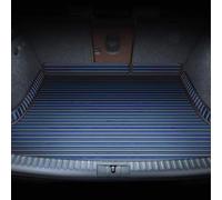 Car Boot Liners Mats Leather for Alfa Romeo Tonale 965 2022-2023 (upper deck), Trunk Cargo Carpets with Raised Edges, Non-Slip Waterproof Pet Protector Floor Cover Accessories, D/Black Blue