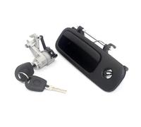 Car Boot lock 1J6827297G 1J6827565B Tailgate Rear Outer Door Handle with Lock and 2 Keys For Golf IV, For Lupo, For Seat For Arosa 1997-2006