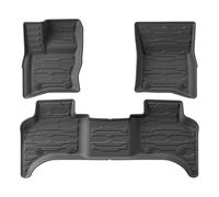 Car Boot Mat Car Floor Mats Cargo Liner Trunk/Backrest Mat For Land For Rover For Defende 110 2020-2024 TPE 3D All-Weather Accessiories Black Cargo Liner(LHD 3PCS)