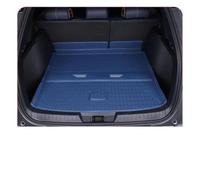 Car Boot Mat For BYD For Song For Plus For DMI 2025 Cargo Boot Liner Tray Waterproof Bottom Protector Pad Car Interior Trunk Mat(Main-Blue)