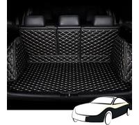 Car Boot Mat for Mercedes Benz B Class 2020-2025, Leather Cargo Floor Carpet Tray Mats Protector Car Interior Accessories,B/Black Red