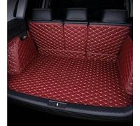 Car Boot Mat for Mercedes Benz E-Class 2011-2016, Leather Cargo Floor Carpet Tray Mats Protector Car Interior Accessories,F/Red