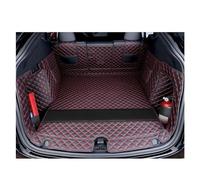 Car Boot Mat For Tesla For Model For Y Cargo Liner Full Surrounded For Model For Y Car Trunk Mat Car Trunk Mat Liner(Black Red)