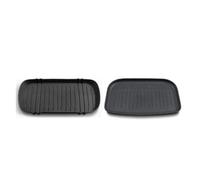 Car Boot Mat For Tesla For Model Y 2025 For Juniper TPE Front Trunk Cargo Liner Tray Mat Frunk Layered Partition Plate Organizer Divider Baffle Board(2025 MY 2pcs Mats)