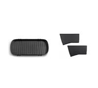 Car Boot Mat For Tesla For Model Y 2025 For Juniper TPE Front Trunk Cargo Liner Tray Mat Frunk Layered Partition Plate Organizer Divider Baffle Board(2025 MY Front Set)