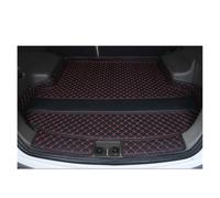 Car Boot Mat For XPENG G6 2023 2024 2025 Accessories Main Pad Retrofitting The Special Car Trunk For Interior Mat(Black red with logo)