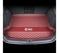 Car Boot Mat Liner for MG Hector 2018-2020 2021 2022 2023 2024 2025, Car Boot Mat Non Slip Waterproof Leather Trunk Mat Car Interior Accessories Cargo Tray Liners,F
