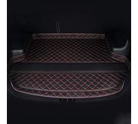 Car Boot Mat Liner High Side Car Trunk Mats For For Malibu 2013 2014 2015 Carpets Protect Auto Boot Pads Foot Rugs(Black Red 4pcs,B)