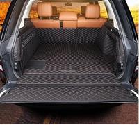 Car Boot Mat Liner Special Car Trunk Mats For Range For Rover L405 2019-2013 Waterproof Boot Carpets Cargo Liner(Black Red 4pcs)